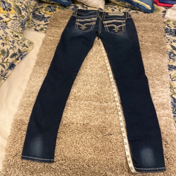 Rock RevivalJeans Sz 26 Blue Distressed Whisper New w/out Tags - Picture 10 of 14